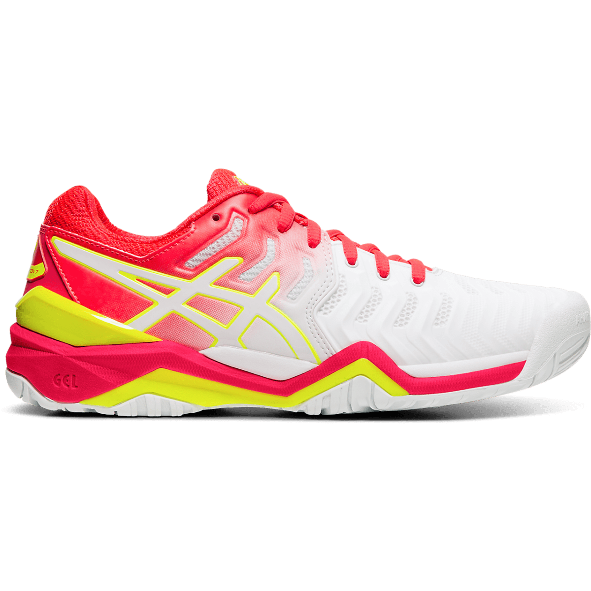 Asics Gel-Resolution 7 W (White/Laser Pink)