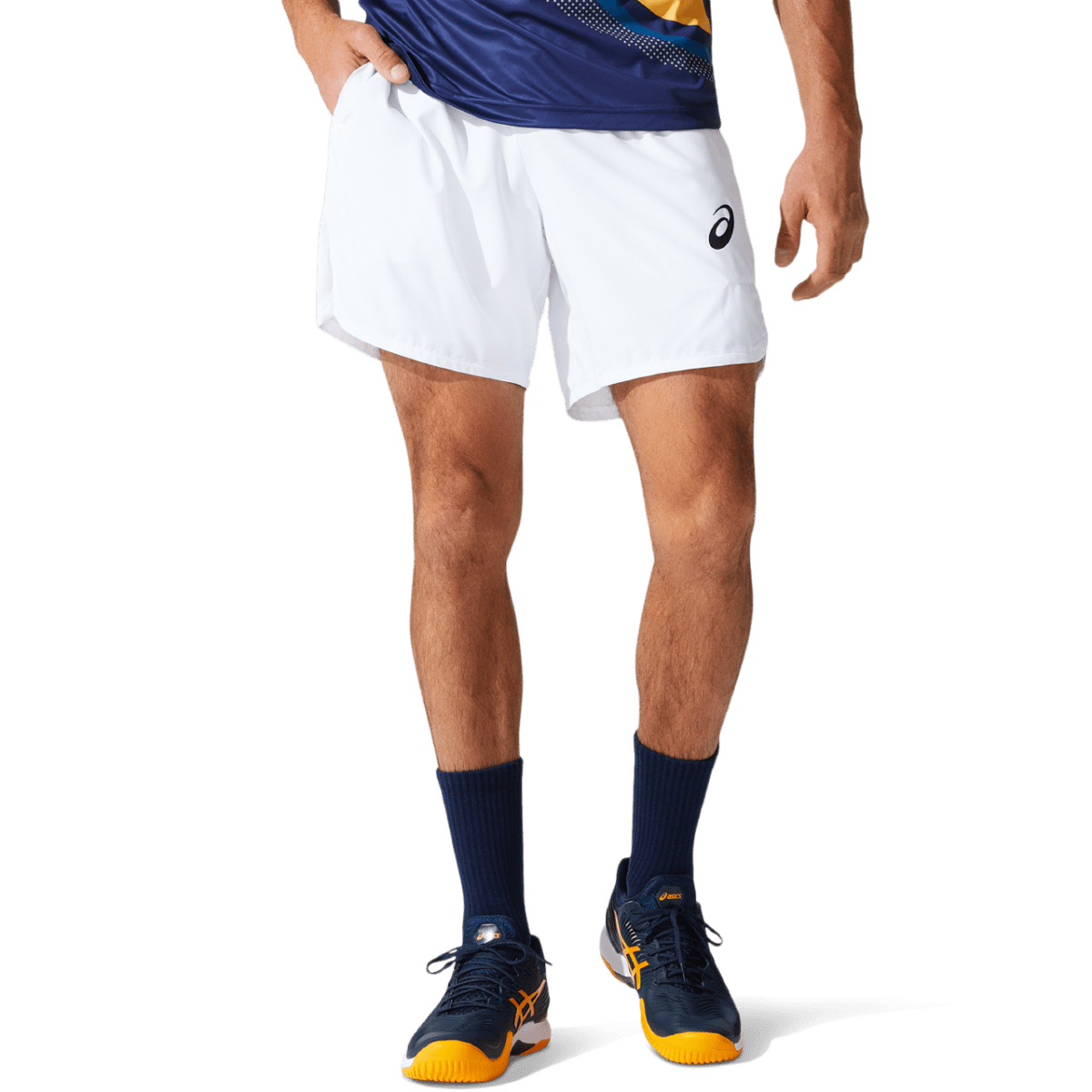 Lühikesed meeste treeningpüksid Asics Match 7in Short M 2020 (Brilliant White)