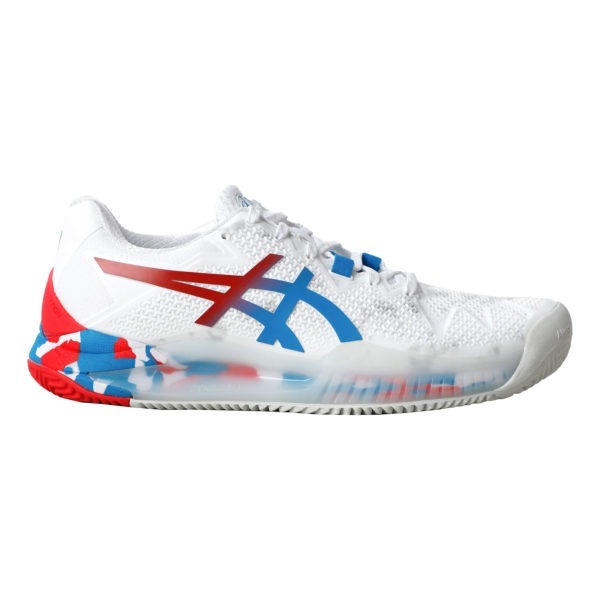 Asics Gel-Resolution 8 L.E. 2020 W (White/Electric Blue)