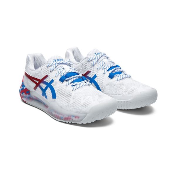 Asics Gel-Resolution 8 L.E. 2020 W (White/Electric Blue)