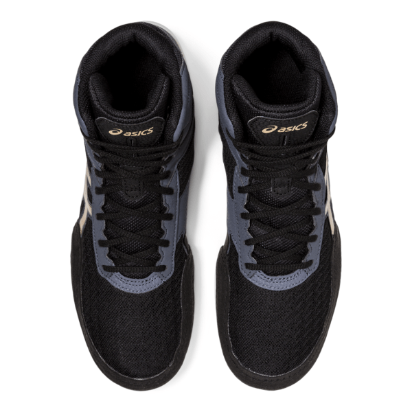 Mugav meeste maadlusjalats Asics Matflex 6 M 2022 (Black/Champagne) Matflex 6