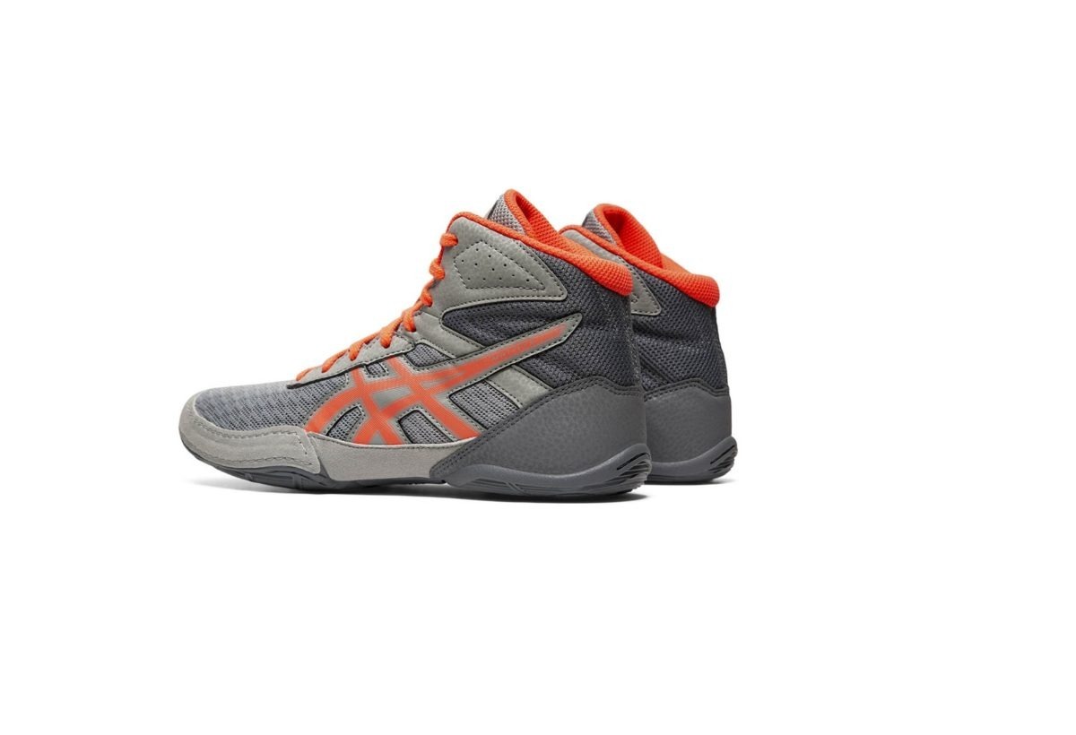 Laste maadlusjalats Asics Matflex 6 GS 2020 (Grey/Flash Coral)