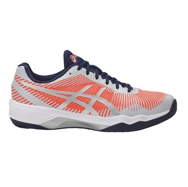 Naiste võrkpallijalats Asics Volley Elite FF (F Coral/G Grey/I Blue)