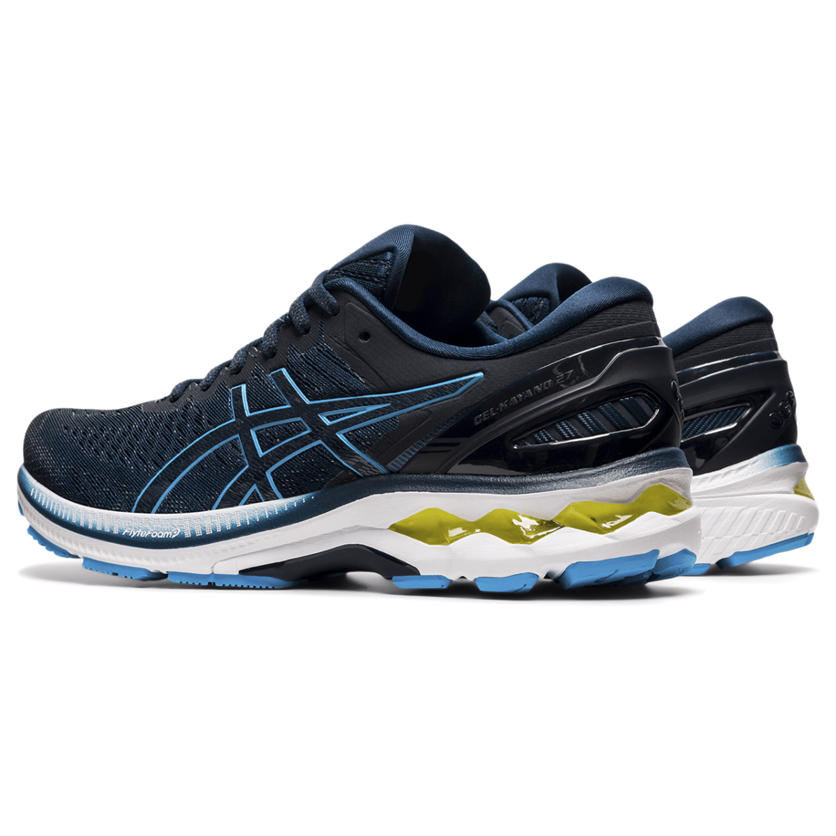 Meeste jooksujalats Asics Gel-Kayano 27 M 2021 (French Blue/Digital Aqua)