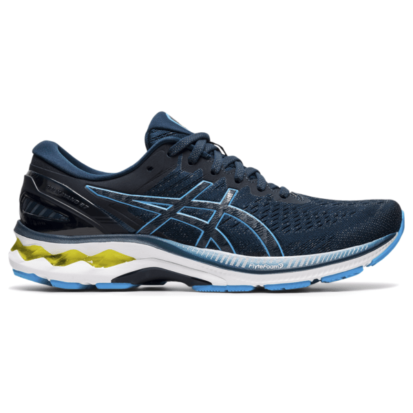 Meeste jooksujalats Asics Gel-Kayano 27 M 2021 (French Blue/Digital Aqua)