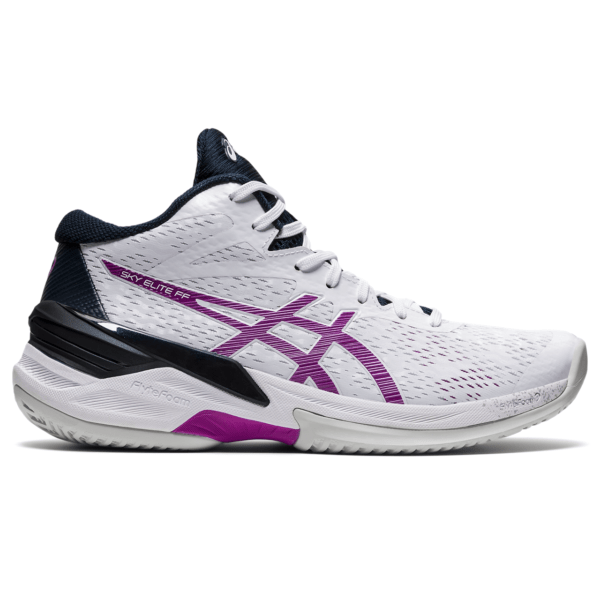 Naiste võrkpallijalats Asics Sky Elite FF MT W 2021 (White/Digital Grape)