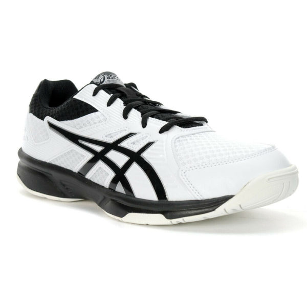 Sisesaali meeste võrkpallijalats Asics Upcourt 3 M (White/Black).