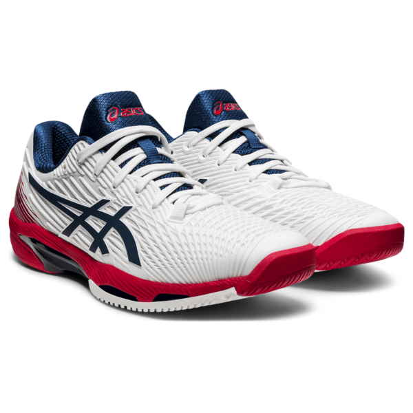 Asics Solution Speed FF 2 M 2021 (White/Mako Blue)