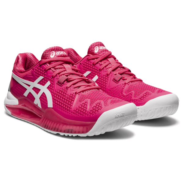 Naiste tennisejalats Asics Gel-Resolution 8 W 2021 (Pink Cameo/White)