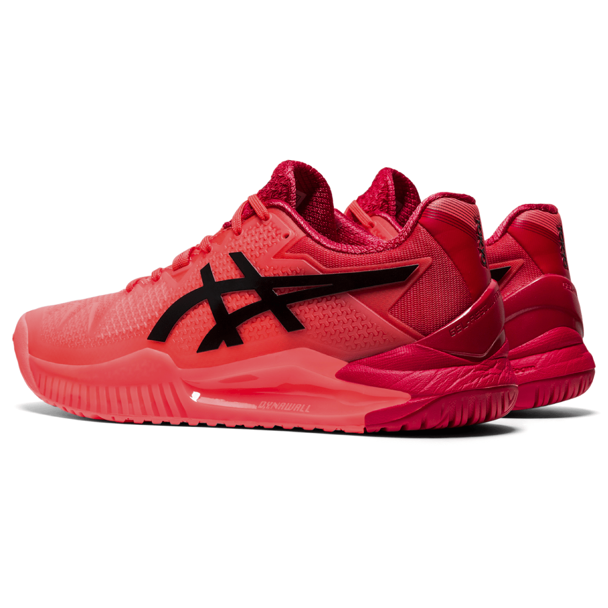 Naiste tennisejalats Asics Gel-Resolution 8 Tokyo W 2021 (Sunrise Red/Eclipse Black)