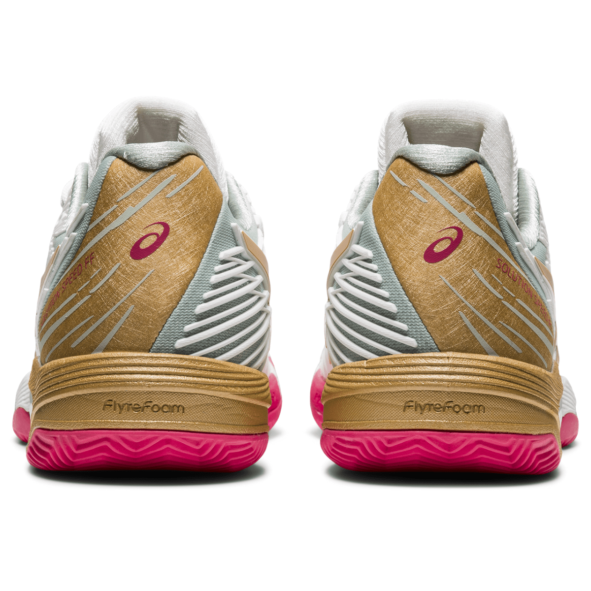 Naiste tennisejalats Asics Solution Speed FF 2 Clay L.E. W 2021 (White/Champagne)