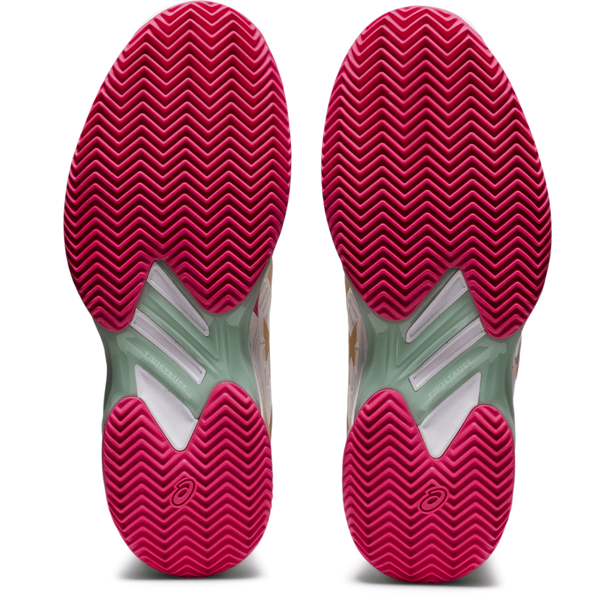 Naiste tennisejalats Asics Solution Speed FF 2 Clay L.E. W 2021 (White/Champagne)
