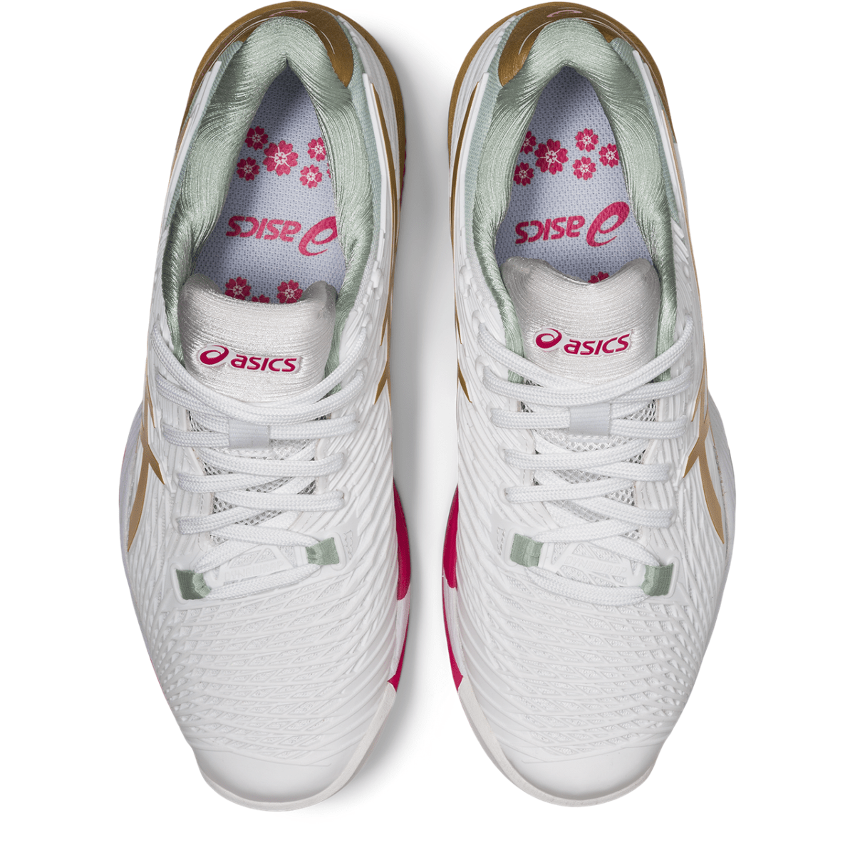 Naiste tennisejalats Asics Solution Speed FF 2 Clay L.E. W 2021 (White/Champagne)
