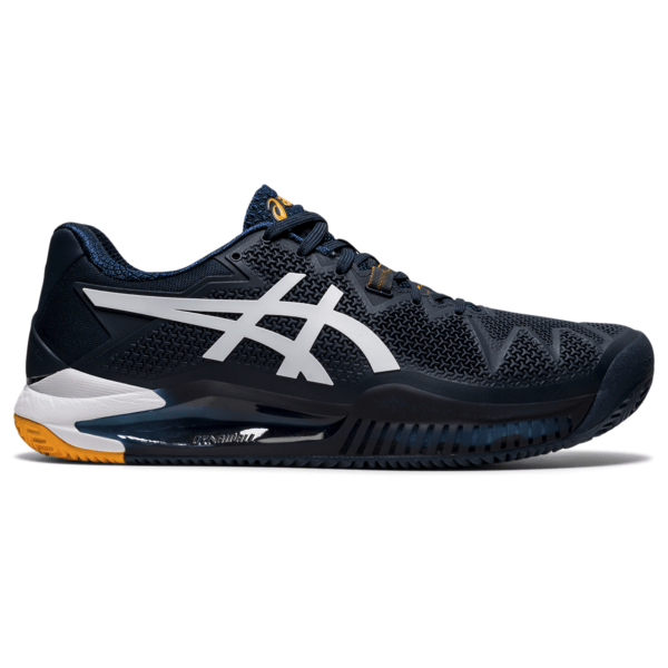 Saviväljakute meeste tennisejalats Asics Gel-Resolution 8 Clay M 2021 (French Blue/White)