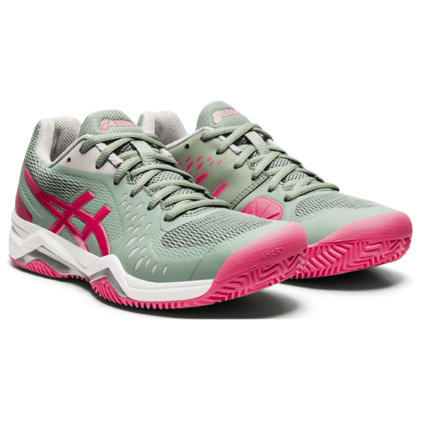 Naiste tennisejalats Asics Gel-Challenger 12 Clay W 2021 (Slate Grey/Pink Cameo)