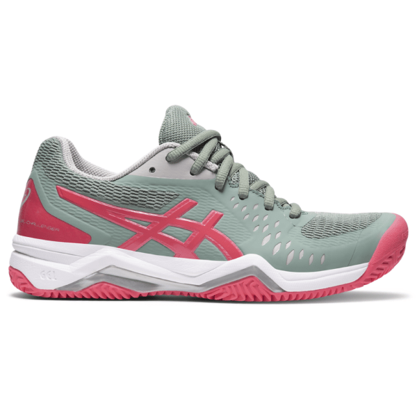 Naiste tennisejalats Asics Gel-Challenger 12 Clay W 2021 (Slate Grey/Pink Cameo)