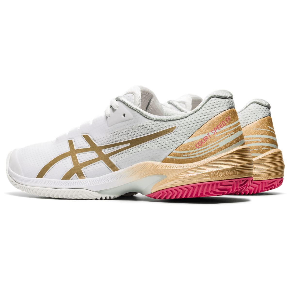 Asics naiste tennisejalats Asics Court Speed FF 2 Clay L.E. W 2021 (White/Champagne)