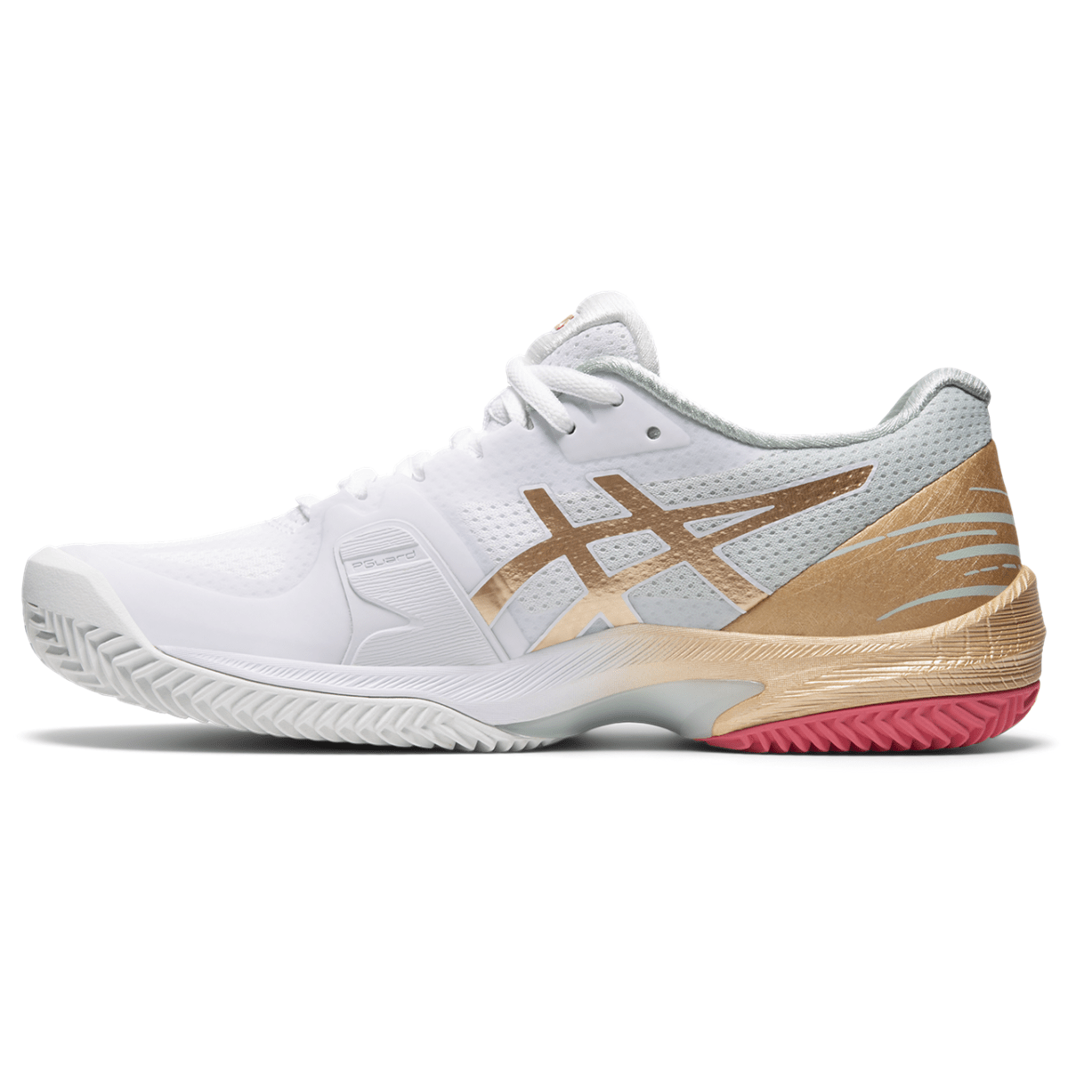 Asics naiste tennisejalats Asics Court Speed FF 2 Clay L.E. W 2021 (White/Champagne)