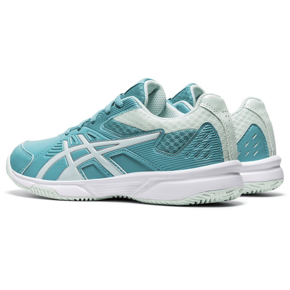 Laste saviväljaku tennisejalats Asics Court Slide Clay GS 2021 (Techno Cyan/Bio Mint)