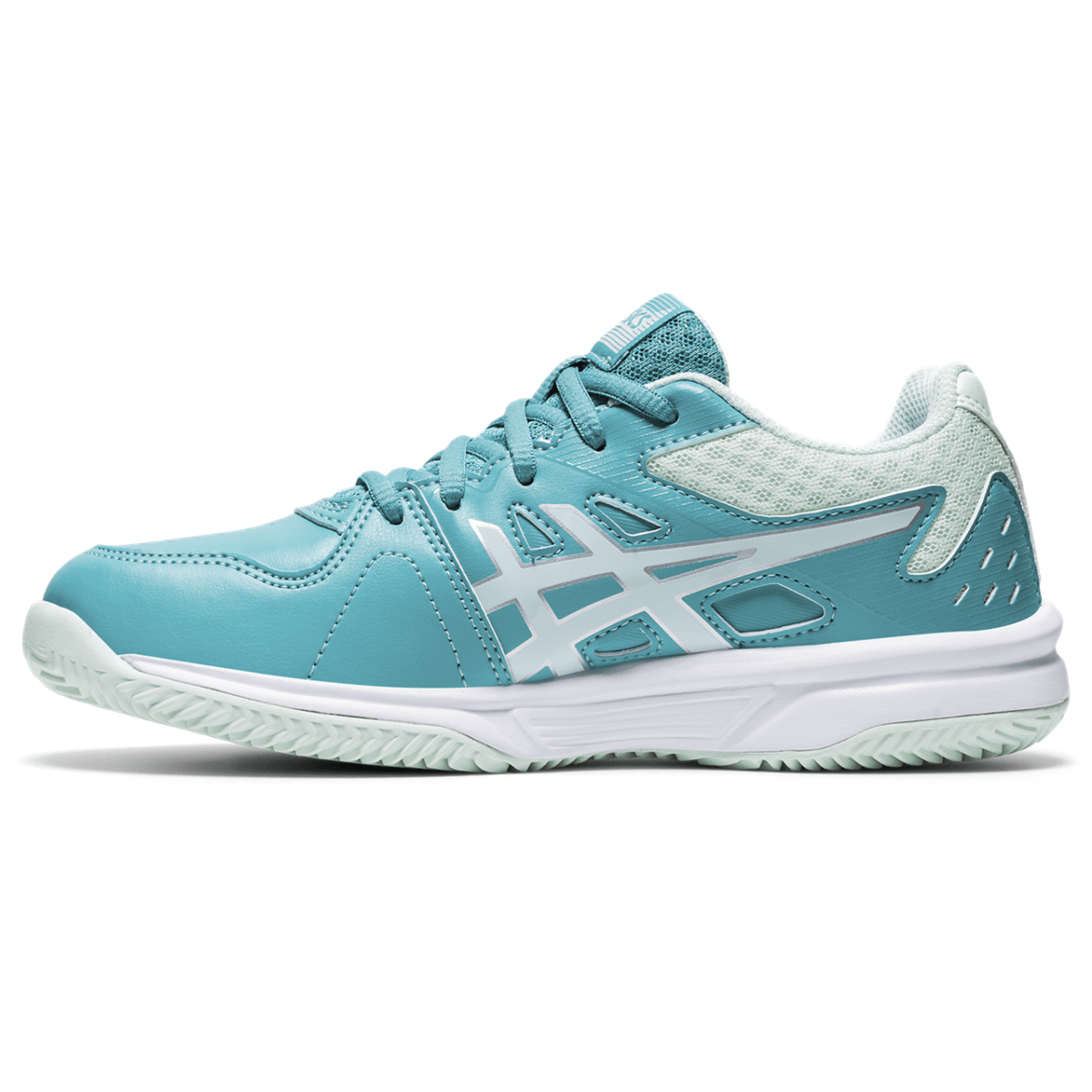 Laste saviväljaku tennisejalats Asics Court Slide Clay GS 2021 (Techno Cyan/Bio Mint)