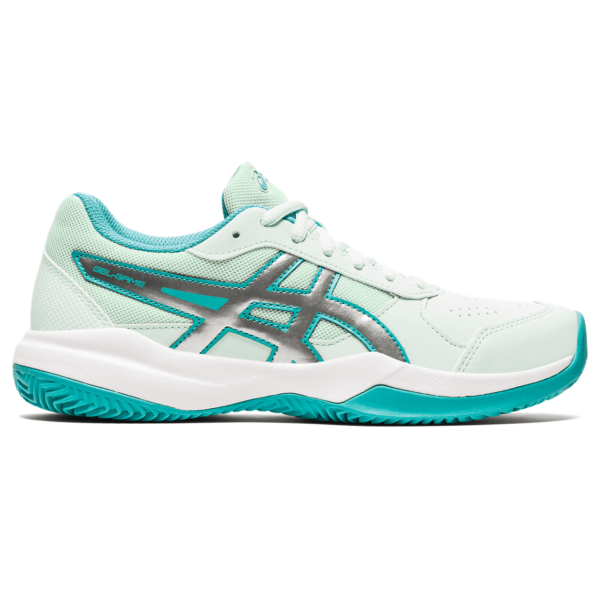 Saviväljakute laste tennisejalats Asics Gel-Game 7 Clay/OC GS 2021 (Bio Mint/Pure Silver)