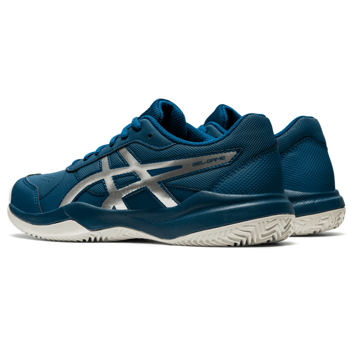 Saviväljakute laste tennisejalats Asics Gel-Game 7 Clay/OC GS 2021 (Mako Blue/Pure Silver)
