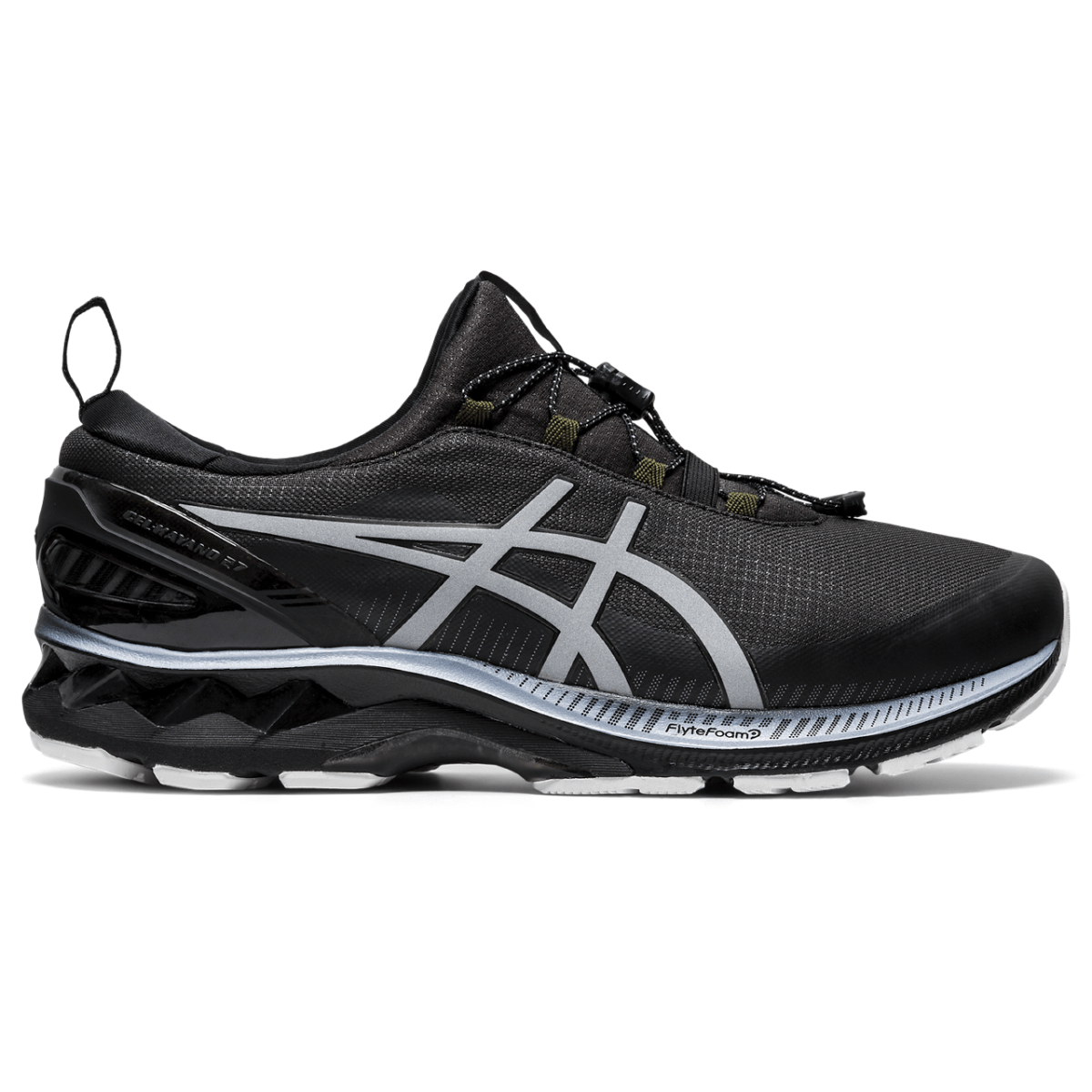 Veekindel meeste jooksujalats Asics Gel-Kayano 27 AWL M 2020 (Graphite Grey/Pure Silver)