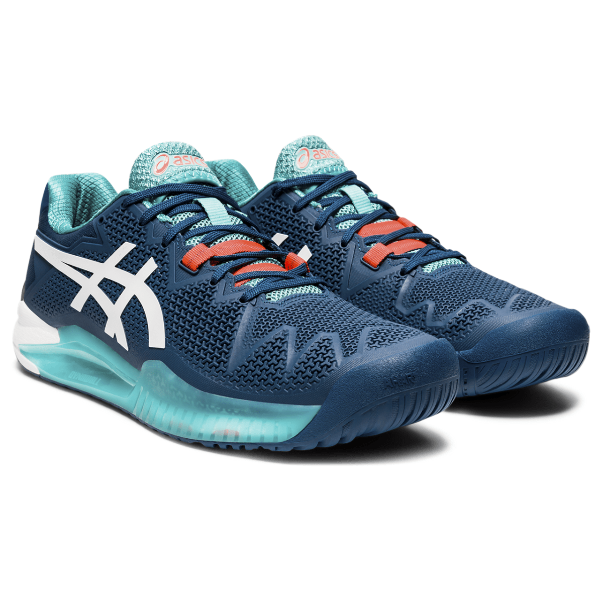 Meeste tennisejalats Asics Gel-Resolution 8 M 2020 (Mako Blue/White)