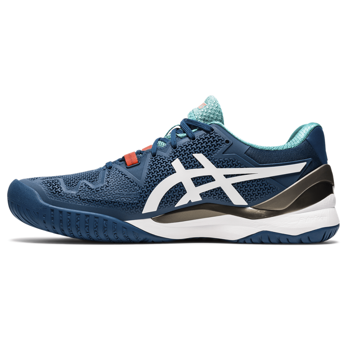 Meeste tennisejalats Asics Gel-Resolution 8 M 2020 (Mako Blue/White)