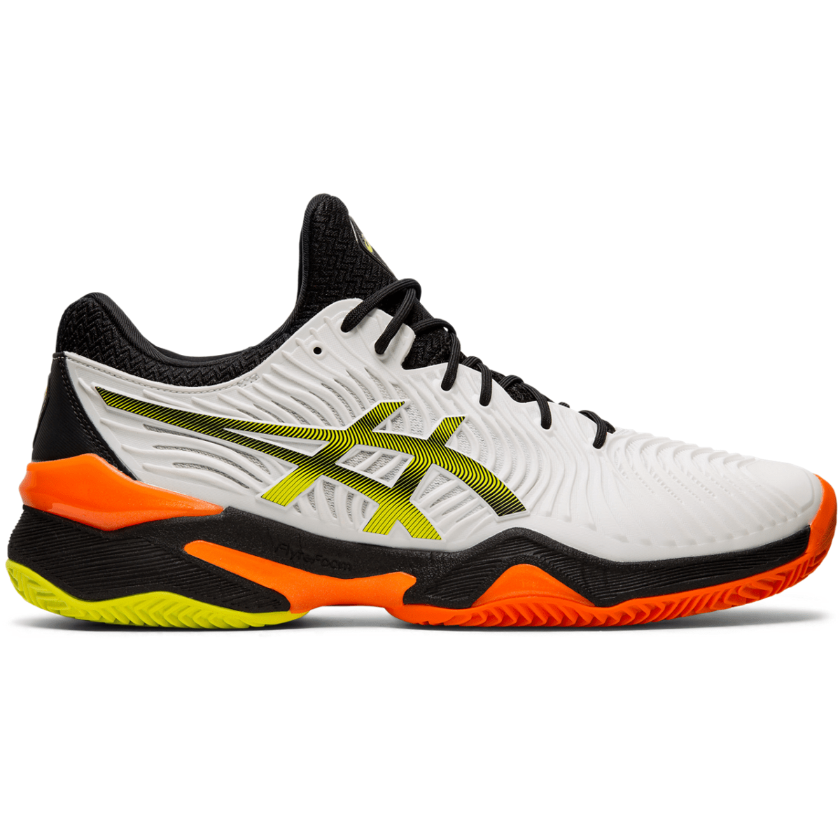 Meeste saviväljaku tennisejalats Asics Court FF 2 Clay M (White/Black)