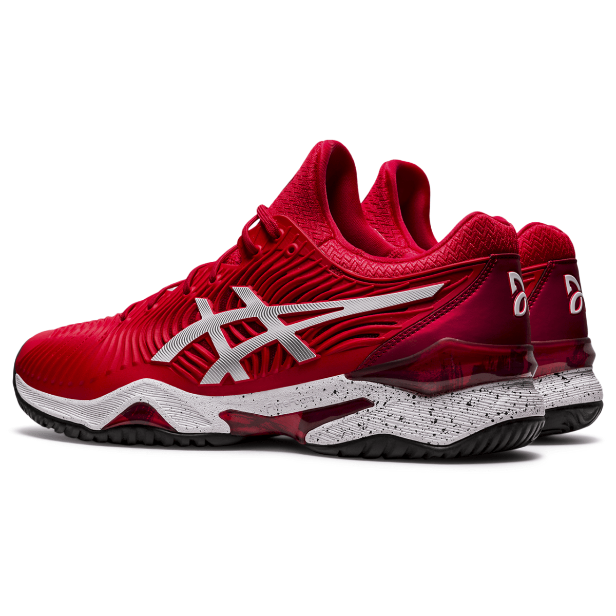 Meeste tennisejalats Asics Court FF Novak L.E M (Classic Red/White).