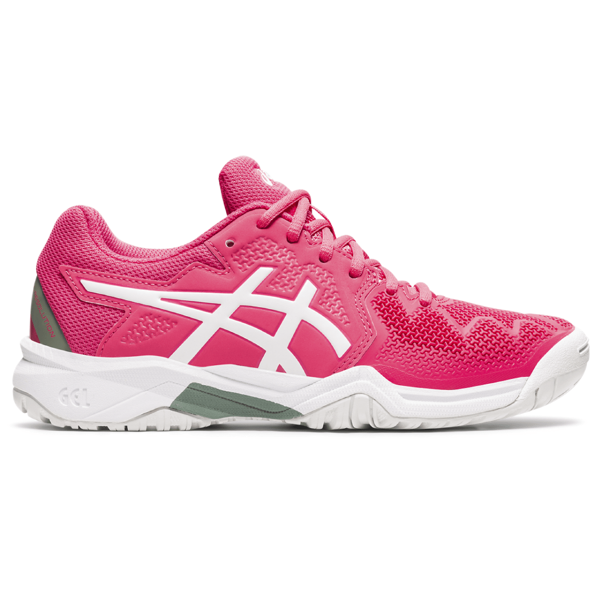 Laste tennisejalats Asics Gel-Resolution 8 GS 2021 (Pink Cameo/White)