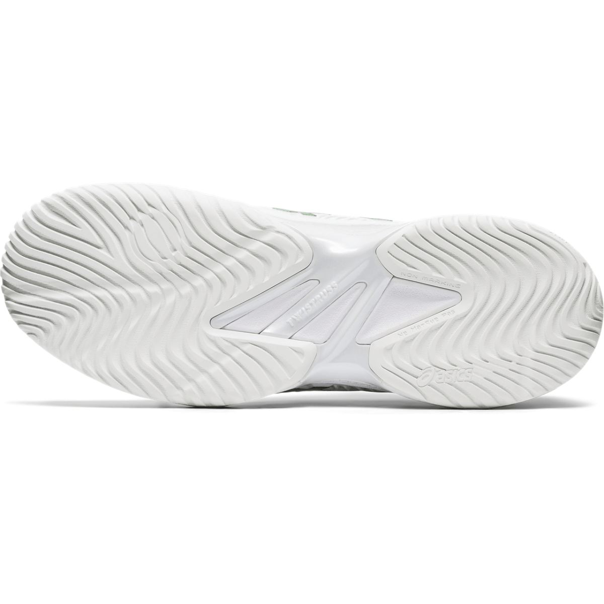 Meeste tennisejalats Asics Court FF Novak M (White/Green)