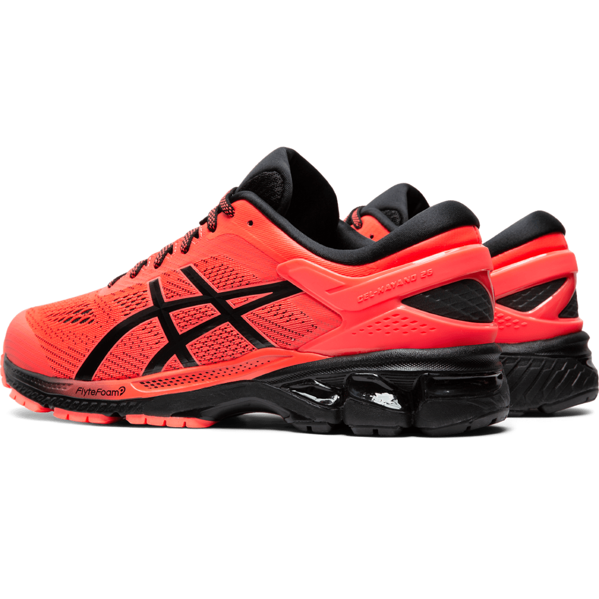 Meeste jooksujalats Asics Gel-Kayano 26 M 2020 (Flash Coral/Black)
