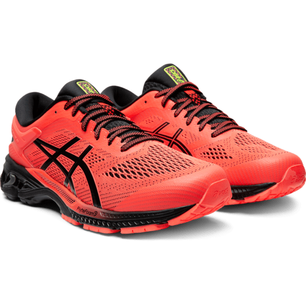 Meeste jooksujalats Asics Gel-Kayano 26 M 2020 (Flash Coral/Black)