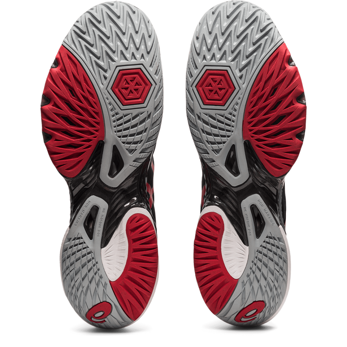 Meeste võrkpallijalats Asics Metarise M 2021 (Black/Electric Red)