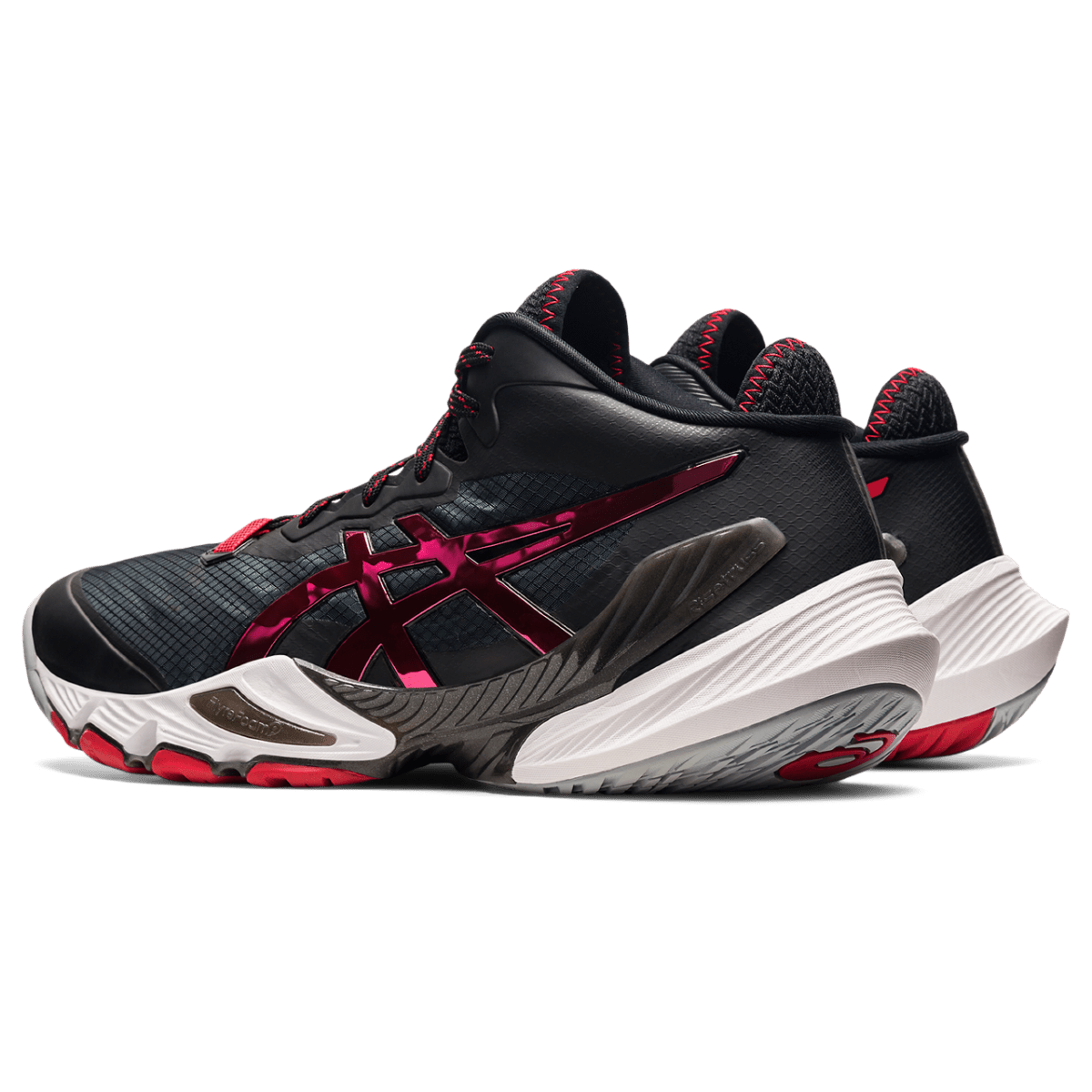 Meeste võrkpallijalats Asics Metarise M 2021 (Black/Electric Red)