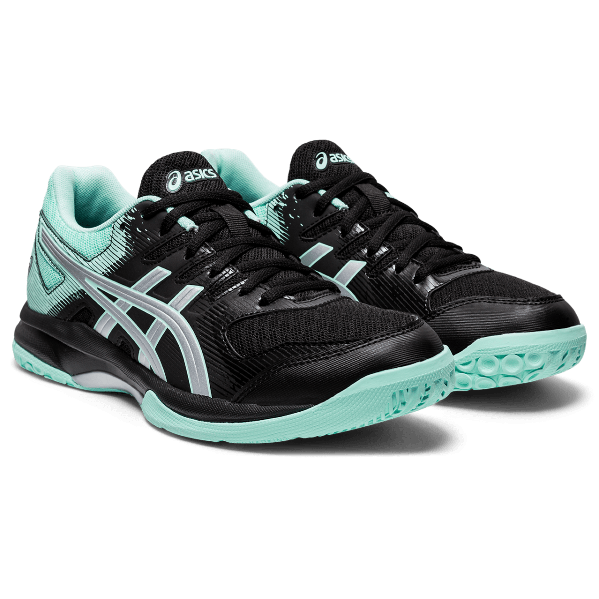 Naiste sisesaali võrkpallijalats Asics Gel-Rocket 9 W 2021 (Black/Fresh Ice)