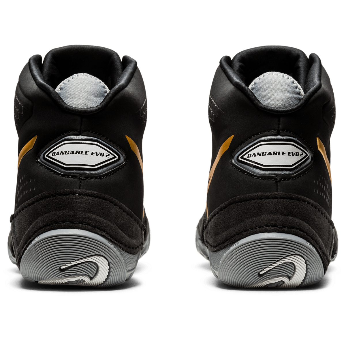 Unisex maadlusjalats Asics Dan Gable Evo 2 2021 (Black/Pure Gold)