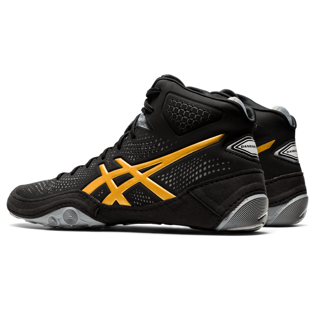 Unisex maadlusjalats Asics Dan Gable Evo 2 2021 (Black/Pure Gold)