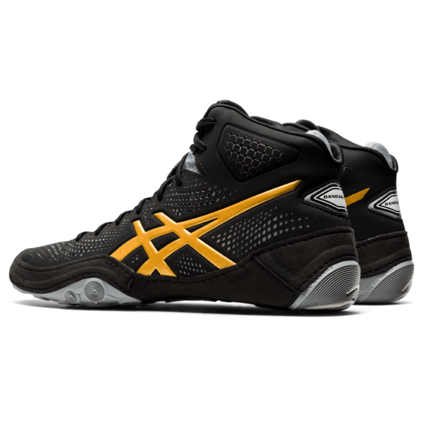 Unisex maadlusjalats Asics Dan Gable Evo 2 2021 (Black/Pure Gold)