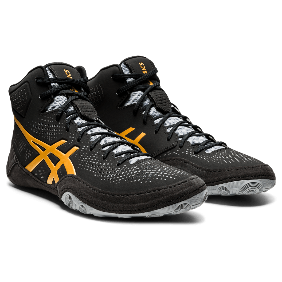 Unisex maadlusjalats Asics Dan Gable Evo 2 2021 (Black/Pure Gold)