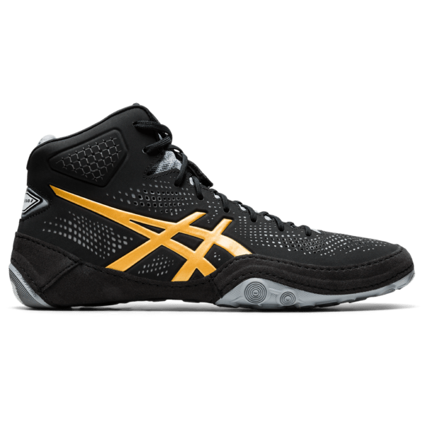 Unisex maadlusjalats Asics Dan Gable Evo 2 2021 (Black/Pure Gold)