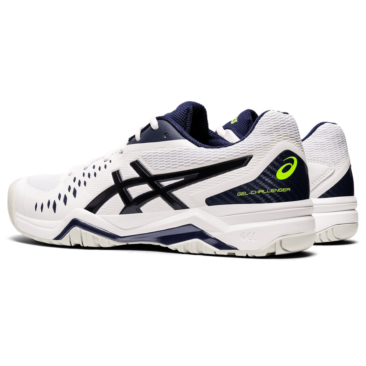 Meeste tennisejalats Asics Gel-Challenger 12 M 2020 (White/Peacoat).