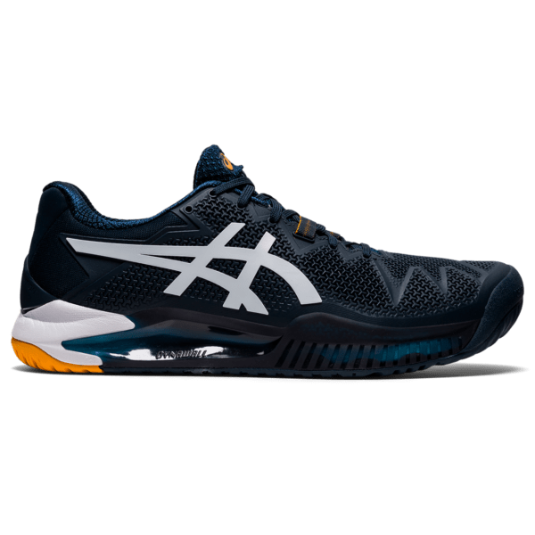 Meeste tennisejalats Asics Gel-Resolution 8 M 2020 (French Blue/White)