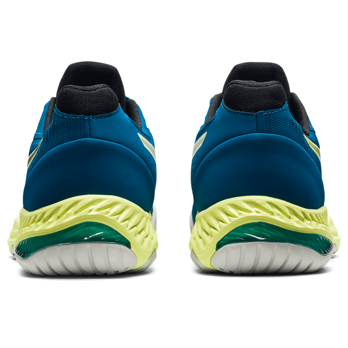 Meeste võrkpallijalats Asics Netburner Ballistic FF 2 M 2021 (Deep Sea Teal/Glow Yellow)