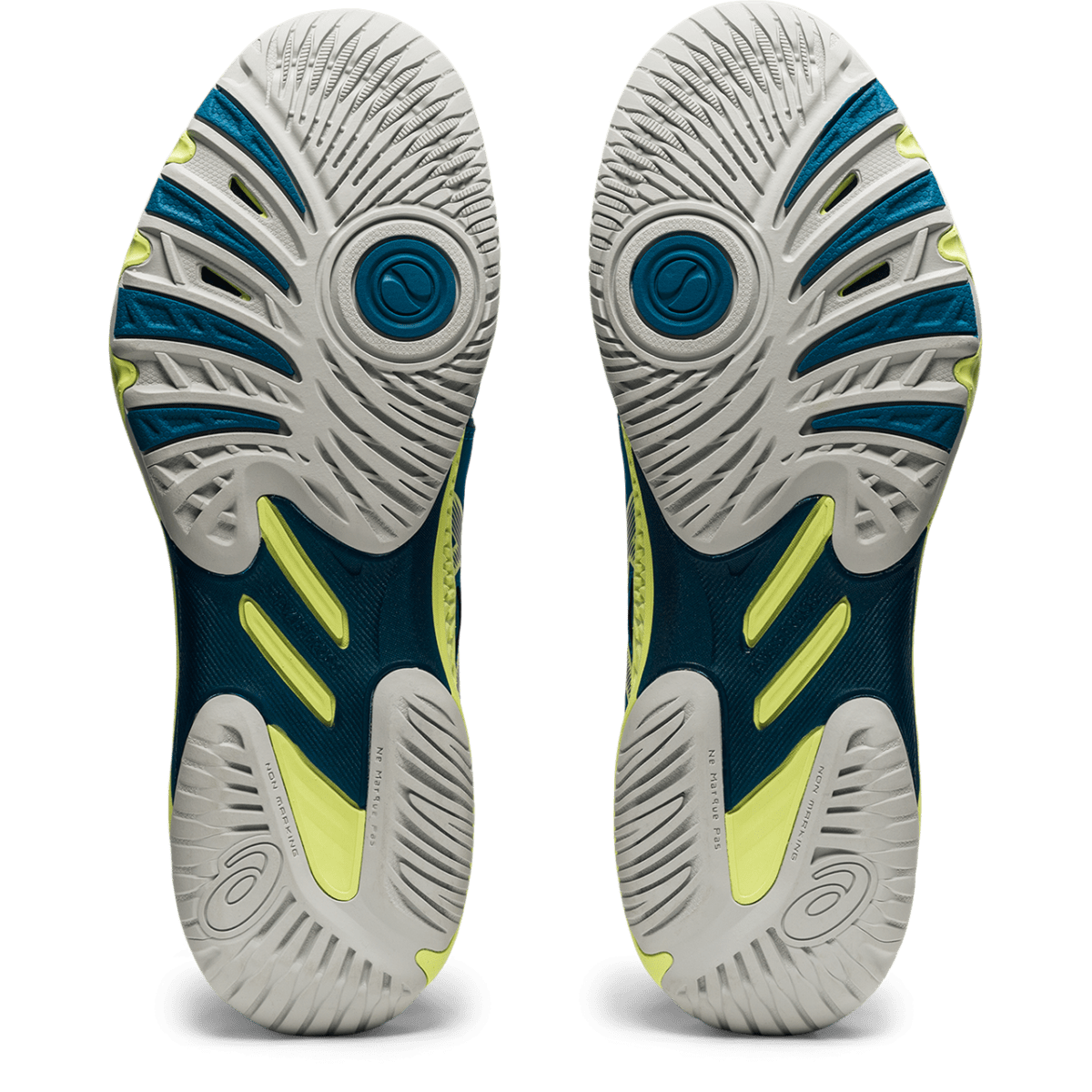 Meeste võrkpallijalats Asics Netburner Ballistic FF 2 M 2021 (Deep Sea Teal/Glow Yellow)