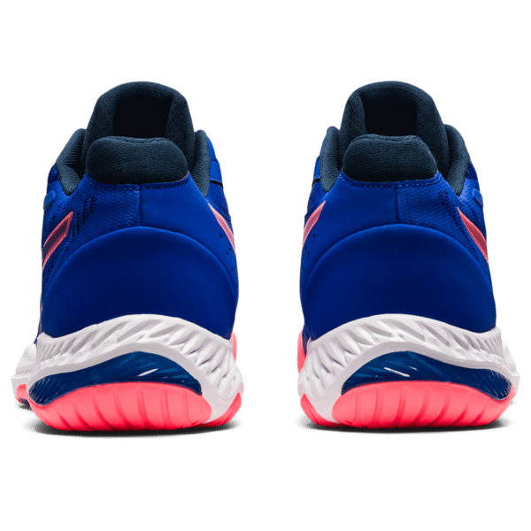 Naiste võrkpallijalats Asics Netburner Ballastic FF MT 2 W 2021 (Lapis Lazuli Blue/Blazing Coral)