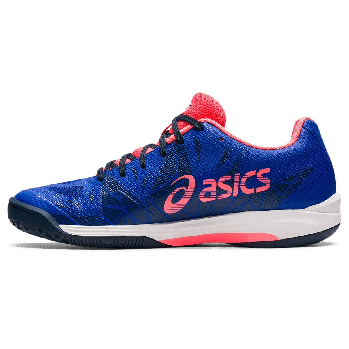 Sisesaali naiste treeningjalats Asics Gel-Fastball 3 W 2021 (Lapis Lazuli Blue/Blazing Coral)