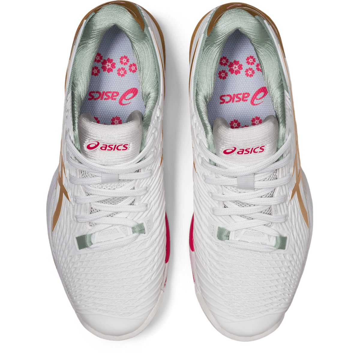 Naiste tennisejalats Asics Solution Speed FF 2 L.E. W 2020 (White/Champagne)